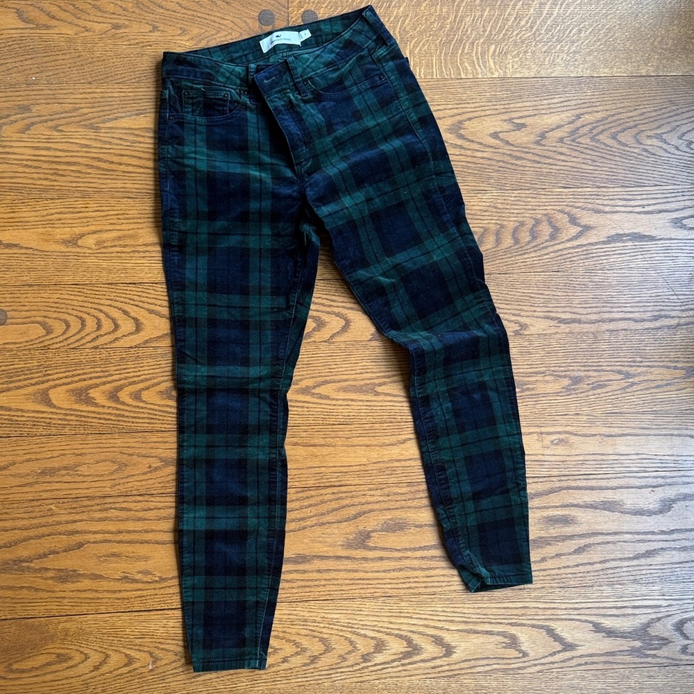 Plaid vineyard vines Women's pants